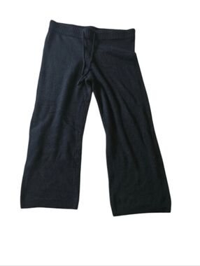 Time and Tru Wide Leg Black Knit Pants. Xl